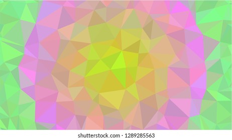 Color Polygonal Mosaic Background, Low Poly Style, Vector illustration, Business Design Templates, Shining polygon pattern, geometric image in Origami style with gradient. Bright template for web site