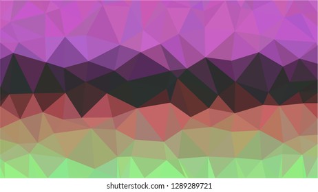 Color Polygonal Mosaic Background, Low Poly Style, Vector illustration, Business Design Templates, Shining polygon pattern, geometric image in Origami style with gradient. Bright template for web site