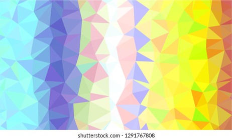 Color Polygonal Mosaic Background, Low Poly Style, Vector illustration, Business Design Templates, Shining polygon pattern, geometric image in Origami style with gradient. Bright template for web site