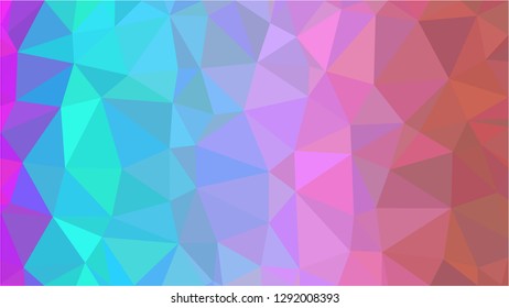 Color Polygonal Mosaic Background, Low Poly Style, Vector illustration, Business Design Templates, Shining polygon pattern, geometric image in Origami style with gradient. Bright template for web site