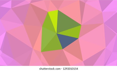 Color Polygonal Mosaic Background, Low Poly Style, Vector illustration, Business Design Templates, Shining polygon pattern, geometric image in Origami style with gradient. Bright template for web site