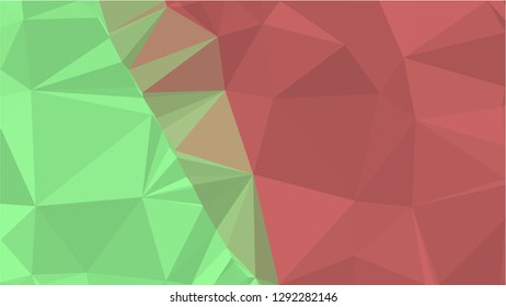 Color Polygonal Mosaic Background, Low Poly Style, Vector illustration, Business Design Templates, Shining polygon pattern, geometric image in Origami style with gradient. Bright template for web site