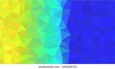 Color Polygonal Mosaic Background, Low Poly Style, Vector illustration, Business Design Templates, Shining polygon pattern, geometric image in Origami style with gradient. Bright template for web site