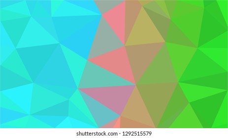 Color Polygonal Mosaic Background, Low Poly Style, Vector illustration, Business Design Templates, Shining polygon pattern, geometric image in Origami style with gradient. Bright template for web site