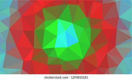 Color Polygonal Mosaic Background, Low Poly Style, Vector illustration, Business Design Templates, Shining polygon pattern, geometric image in Origami style with gradient. Bright template for web site