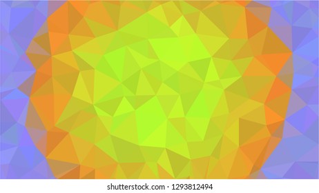 Color Polygonal Mosaic Background, Low Poly Style, Vector illustration, Business Design Templates, Shining polygon pattern, geometric image in Origami style with gradient. Bright template for web site