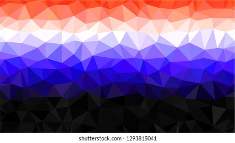 Color Polygonal Mosaic Background, Low Poly Style, Vector illustration, Business Design Templates, Shining polygon pattern, geometric image in Origami style with gradient. Bright template for web site