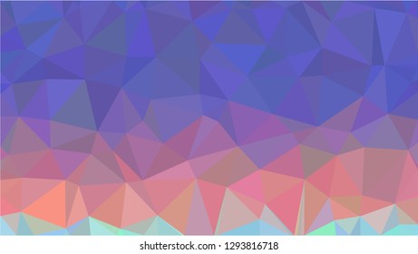 Color Polygonal Mosaic Background, Low Poly Style, Vector illustration, Business Design Templates, Shining polygon pattern, geometric image in Origami style with gradient. Bright template for web site