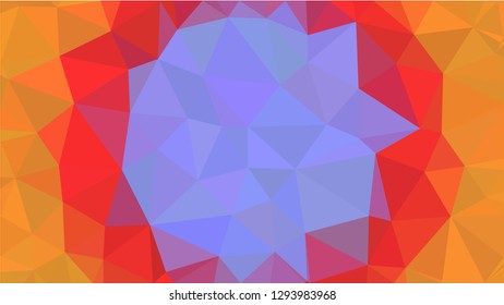 Color Polygonal Mosaic Background, Low Poly Style, Vector illustration, Business Design Templates, Shining polygon pattern, geometric image in Origami style with gradient. Bright template for web site