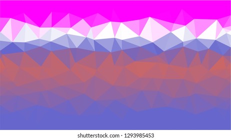 Color Polygonal Mosaic Background, Low Poly Style, Vector illustration, Business Design Templates, Shining polygon pattern, geometric image in Origami style with gradient. Bright template for web site