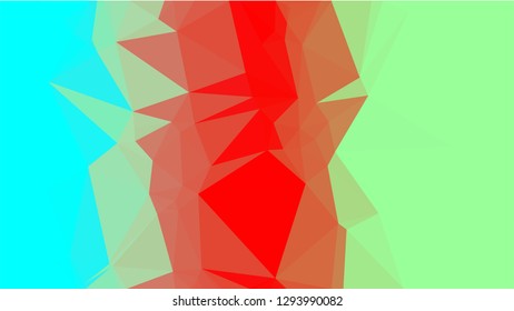 Color Polygonal Mosaic Background, Low Poly Style, Vector illustration, Business Design Templates, Shining polygon pattern, geometric image in Origami style with gradient. Bright template for web site