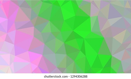 Color Polygonal Mosaic Background, Low Poly Style, Vector illustration, Business Design Templates, Shining polygon pattern, geometric image in Origami style with gradient. Bright template for web site