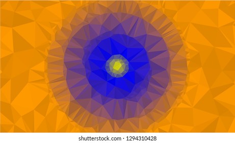 Color Polygonal Mosaic Background, Low Poly Style, Vector illustration, Business Design Templates, Shining polygon pattern, geometric image in Origami style with gradient. Bright template for web site