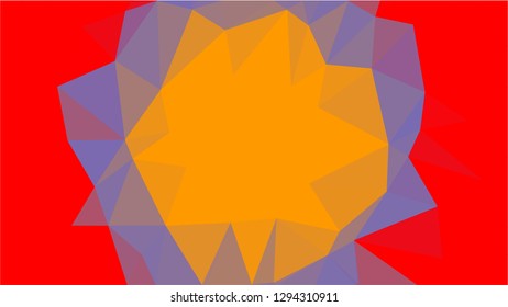 Color Polygonal Mosaic Background, Low Poly Style, Vector illustration, Business Design Templates, Shining polygon pattern, geometric image in Origami style with gradient. Bright template for web site