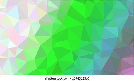 Color Polygonal Mosaic Background, Low Poly Style, Vector illustration, Business Design Templates, Shining polygon pattern, geometric image in Origami style with gradient. Bright template for web site