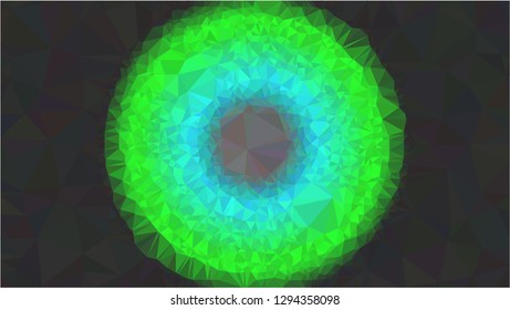 Color Polygonal Mosaic Background, Low Poly Style, Vector illustration, Business Design Templates, Shining polygon pattern, geometric image in Origami style with gradient. Bright template for web site