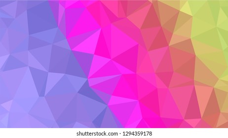Color Polygonal Mosaic Background, Low Poly Style, Vector illustration, Business Design Templates, Shining polygon pattern, geometric image in Origami style with gradient. Bright template for web site