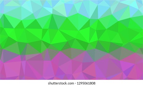 Color Polygonal Mosaic Background, Low Poly Style, Vector illustration, Business Design Templates, Shining polygon pattern, geometric image in Origami style with gradient. Bright template for web site