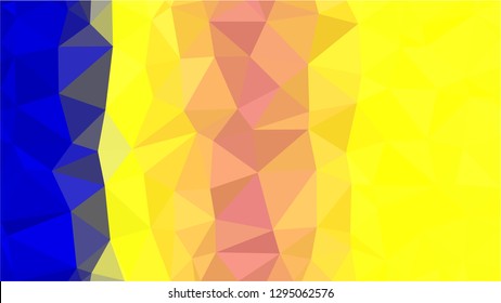 Color Polygonal Mosaic Background, Low Poly Style, Vector illustration, Business Design Templates, Shining polygon pattern, geometric image in Origami style with gradient. Bright template for web site