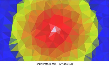 Color Polygonal Mosaic Background, Low Poly Style, Vector illustration, Business Design Templates, Shining polygon pattern, geometric image in Origami style with gradient. Bright template for web site