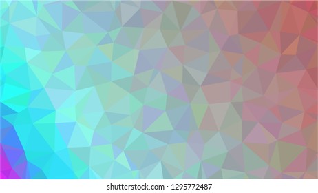 Color Polygonal Mosaic Background, Low Poly Style, Vector illustration, Business Design Templates, Shining polygon pattern, geometric image in Origami style with gradient. Bright template for web site