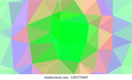 Color Polygonal Mosaic Background, Low Poly Style, Vector illustration, Business Design Templates, Shining polygon pattern, geometric image in Origami style with gradient. Bright template for web site