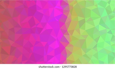 Color Polygonal Mosaic Background, Low Poly Style, Vector illustration, Business Design Templates, Shining polygon pattern, geometric image in Origami style with gradient. Bright template for web site