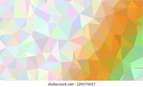 Color Polygonal Mosaic Background, Low Poly Style, Vector illustration, Business Design Templates, Shining polygon pattern, geometric image in Origami style with gradient. Bright template for web site