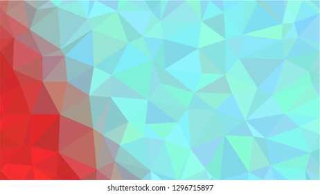 Color Polygonal Mosaic Background, Low Poly Style, Vector illustration, Business Design Templates, Shining polygon pattern, geometric image in Origami style with gradient. Bright template for web site