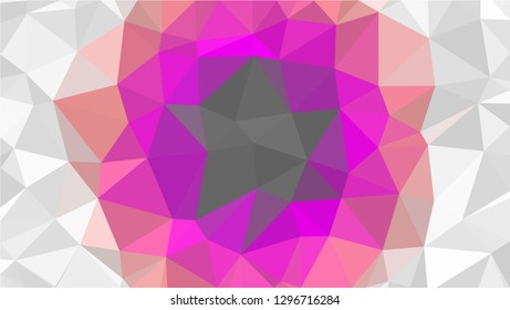 Color Polygonal Mosaic Background, Low Poly Style, Vector illustration, Business Design Templates, Shining polygon pattern, geometric image in Origami style with gradient. Bright template for web site