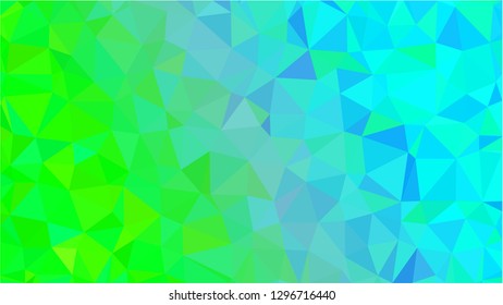 Color Polygonal Mosaic Background, Low Poly Style, Vector illustration, Business Design Templates, Shining polygon pattern, geometric image in Origami style with gradient. Bright template for web site
