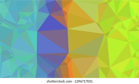 Color Polygonal Mosaic Background, Low Poly Style, Vector illustration, Business Design Templates, Shining polygon pattern, geometric image in Origami style with gradient. Bright template for web site