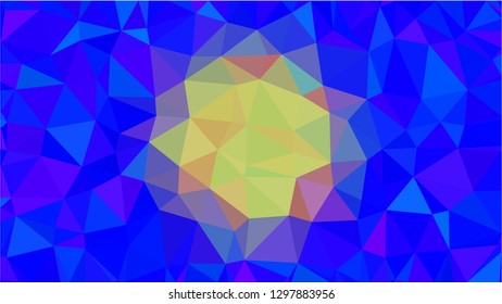Color Polygonal Mosaic Background, Low Poly Style, Vector illustration, Business Design Templates, Shining polygon pattern, geometric image in Origami style with gradient. Bright template for web site