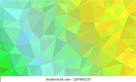 Color Polygonal Mosaic Background, Low Poly Style, Vector illustration, Business Design Templates, Shining polygon pattern, geometric image in Origami style with gradient. Bright template for web site