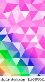 Color Polygonal Mosaic Background. Vector illustration. For Business Design Templates, Wallpaper.