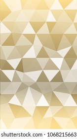 Color polygonal vector illustration. Design for your business. Geometric background
