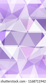 Color polygonal vector illustration. Design for your business. Geometric background.