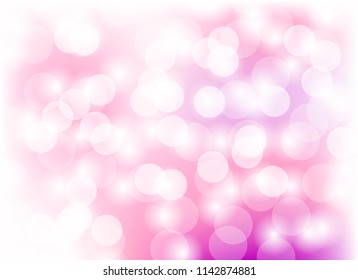color purple abstract blurred light bokeh background ,pattern
