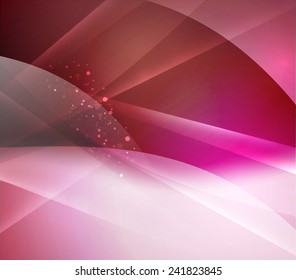 Farbe lila und Licht, Wellen und Linien. Abstrakter Hintergrund