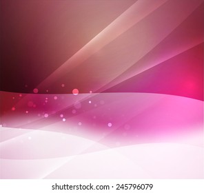 Farbe lila und Licht, Wellen und Linien. Abstrakter Hintergrund