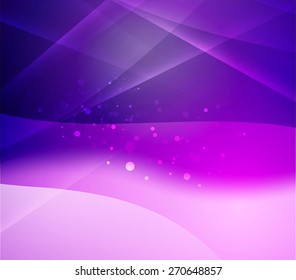 Farbe lila und Licht, Wellen und Linien. Abstrakter Hintergrund