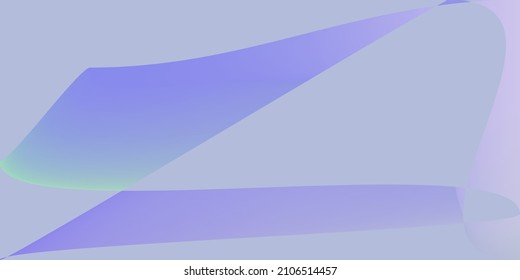 Farbviolette Form violette glatte Oberfläche. Futuristische Fluid Layers Pastellfarben mehrfarbiger Farbmesh. Lavendel Minimal Regenbogen Moderner, trendiger Hintergrund. Digitale dunkle glatte dynamische Illustration.