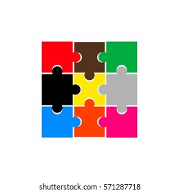 color puzzle.