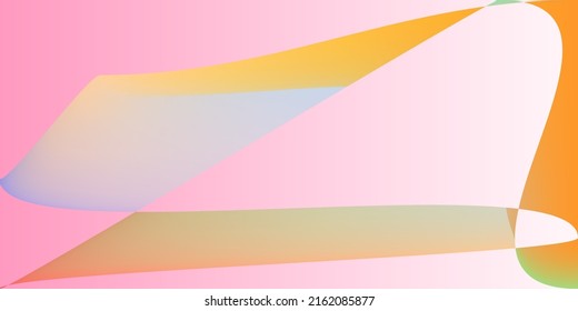 Color Rainbow Fluid Psychedelic Modern Design. Multicolor Minimal Smooth Futuristic Original Background. Pastel Layers Shape Pink Dynamic Gradient Mesh. Technology Neon Modern Digital Illustration.