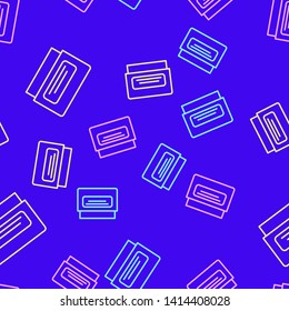 Color random seamless pattern Cosmetic cream icon vector. Face cream