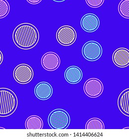 Color random seamless pattern Warning road sign. Logo concept. Conceptual image of tools for repair, construction and builder.