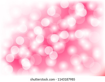 color red abstract blurred light bokeh background ,pattern