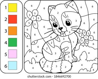 93,399 Colour by number kids Images, Stock Photos & Vectors | Shutterstock