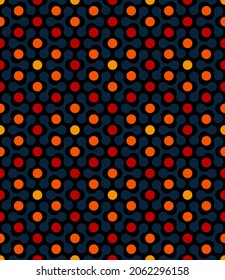 color repetitive background with abstract geometric shapes. vector seamless pattern. fabric swatch. wrapping paper. modern stylish texture. tileable design template for textile, home decor, apparel 