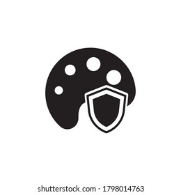 color resistance packaging outline icon